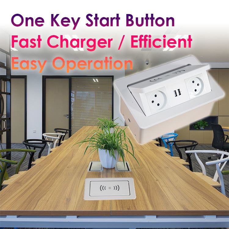 Damping Pop Up Power Socket