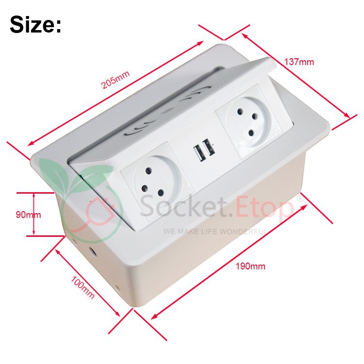 Damping Pop Up Power Socket suppliers