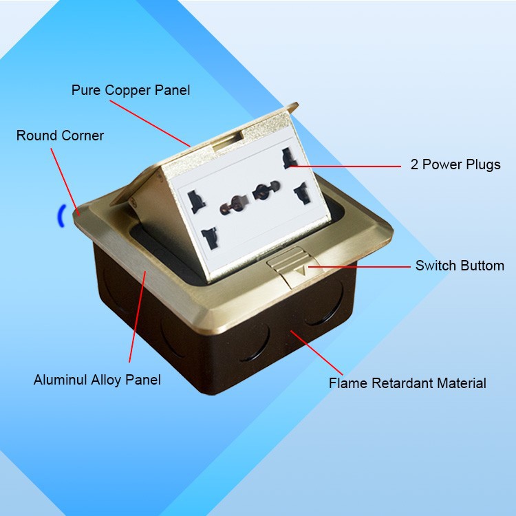 Damping Soft Close Floor Socket high quality