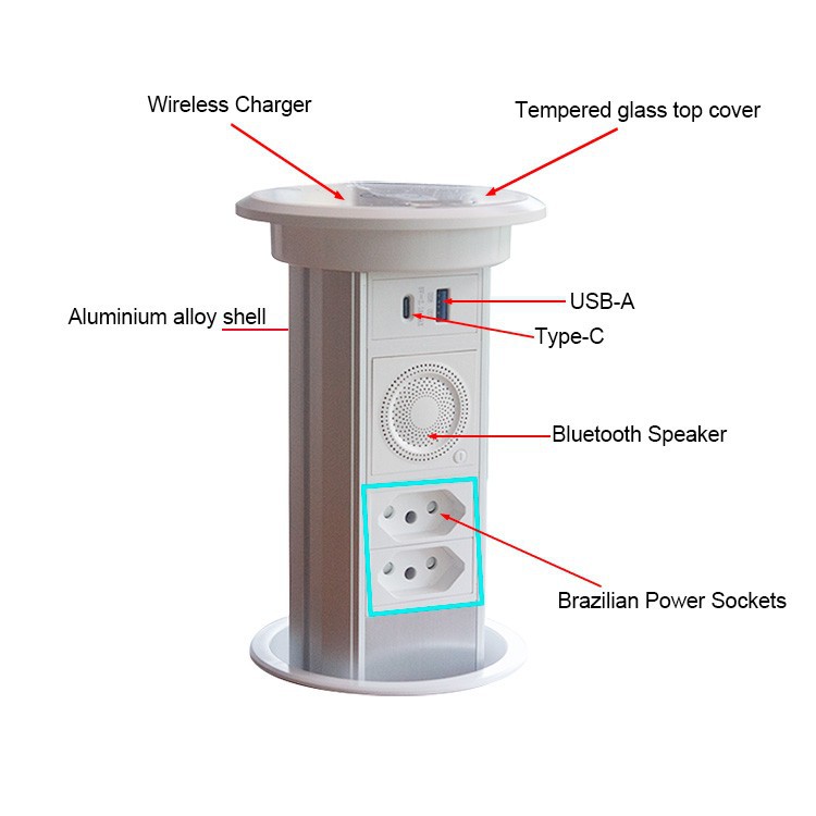 Wireless Charger Pop Up Socket high quality
